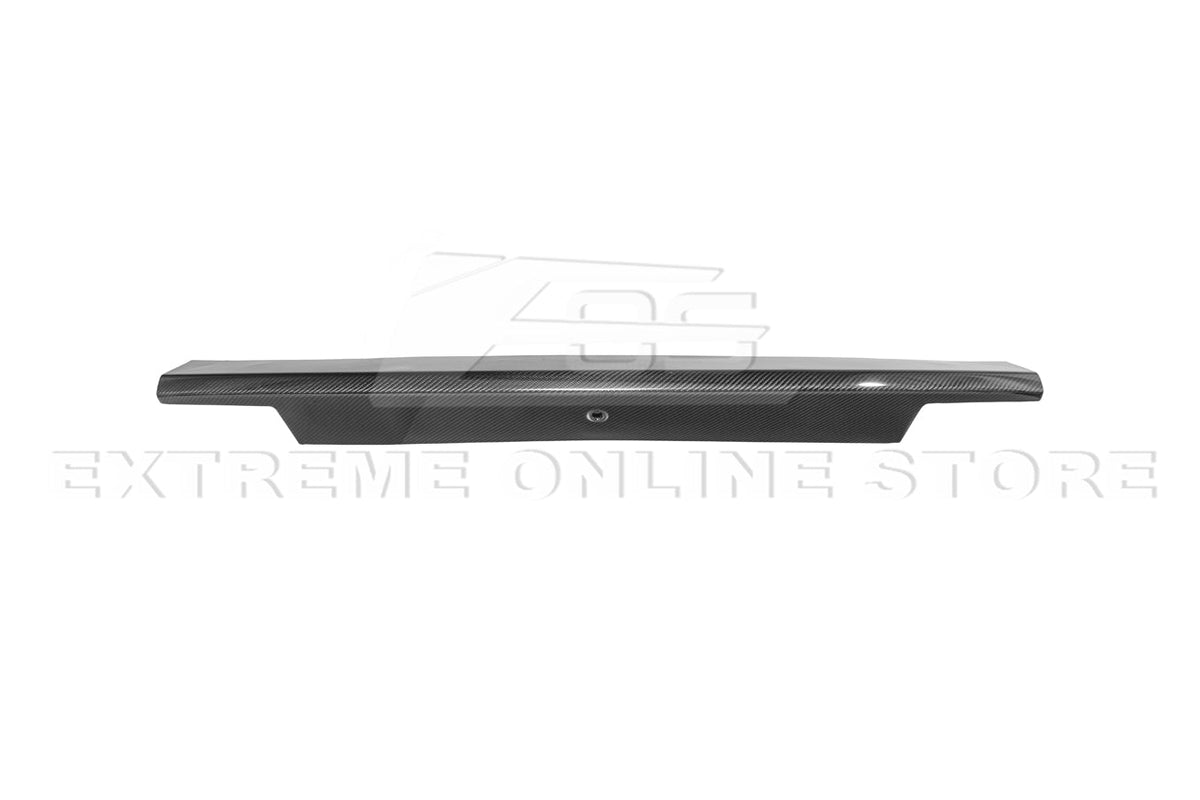 2024+ Ford Mustang Rear DRY CARBON FIBER Decklid Spoiler Panel image 10