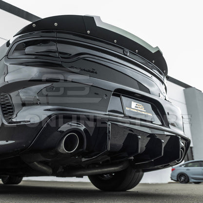 2020-Up Dodge Charger Rear Bumper Exhaust Diffuser image 31