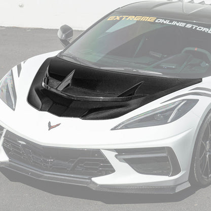 Corvette C8 ZR1 Front Bumper Vented Extractor Hood image 42