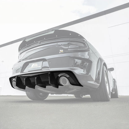 2020-Up Dodge Charger Rear Bumper Exhaust Diffuser image 25