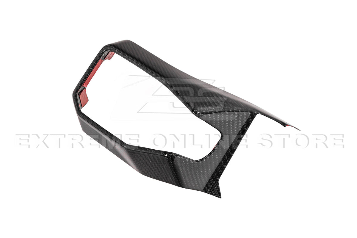 2024-Up Mustang DRY CARBON FIBER AC Outlet Trim Cover image 8