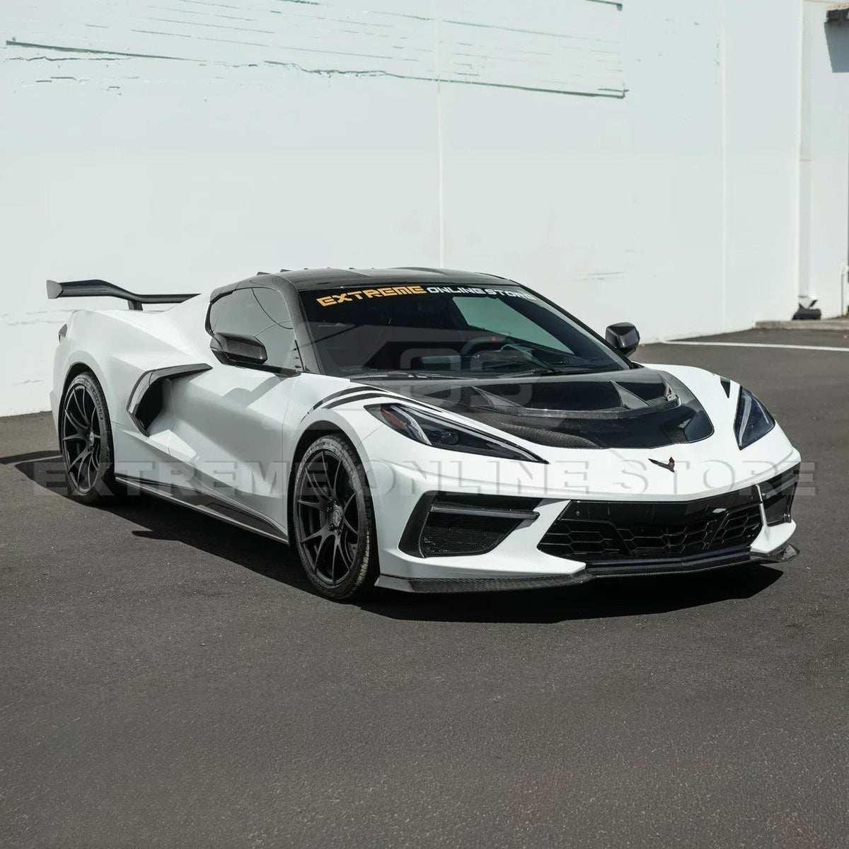 Corvette C8 ZR1 Front Bumper Vented Extractor Hood image 47