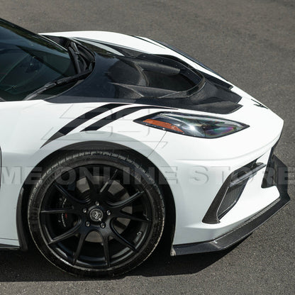 Corvette C8 ZR1 Front Bumper Vented Extractor Hood image 49