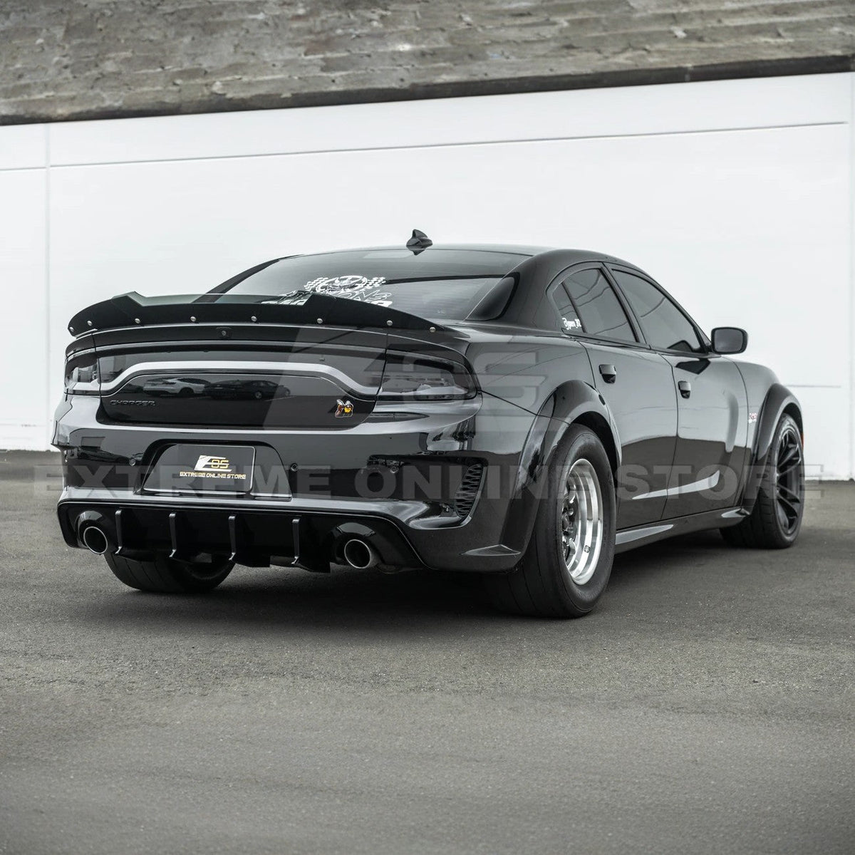 2020-Up Charger Widebody | SRT Rear Bumper Exhaust Diffuser image 27