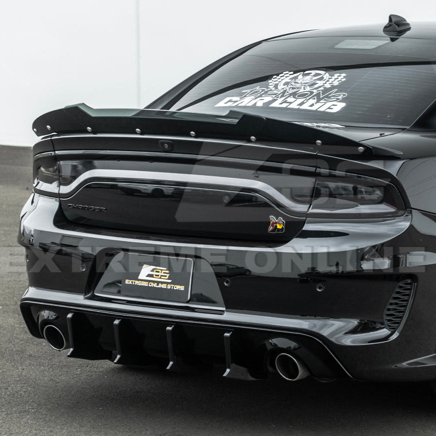 2020-Up Charger Widebody | SRT Rear Bumper Exhaust Diffuser image 28