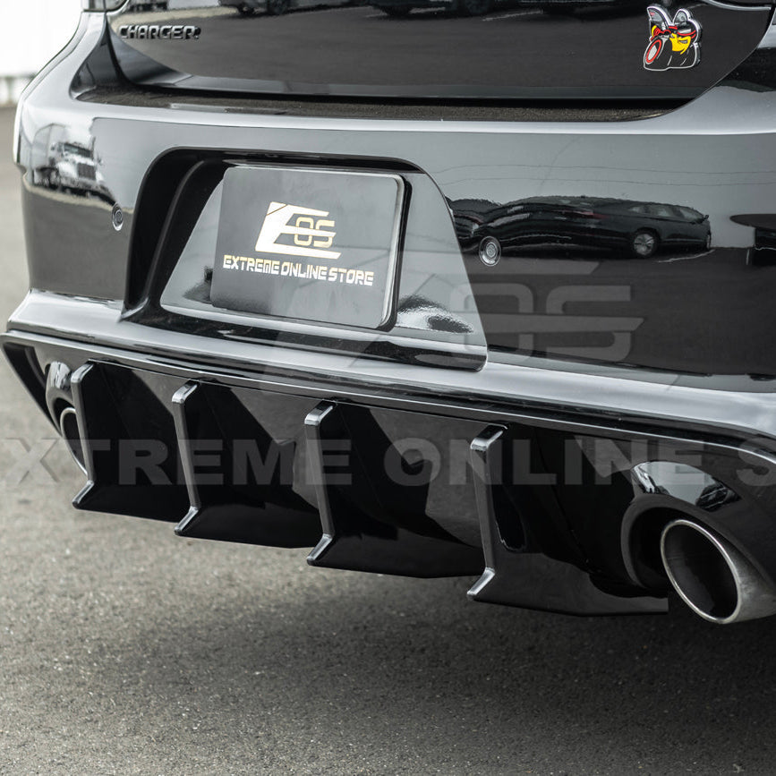 2020-Up Charger Widebody | SRT Rear Bumper Exhaust Diffuser image 35