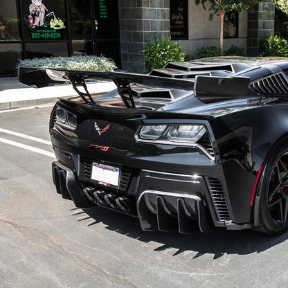 Corvette C7 ZR1 DRY Carbon Fiber Rear Wing Spoiler image 3
