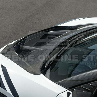 Corvette C8 ZR1 Front Bumper Vented Extractor Hood image 54