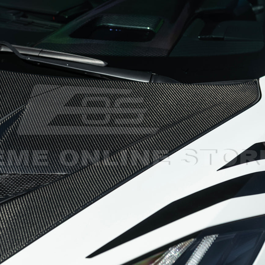 Corvette C8 ZR1 Front Bumper Vented Extractor Hood image 56