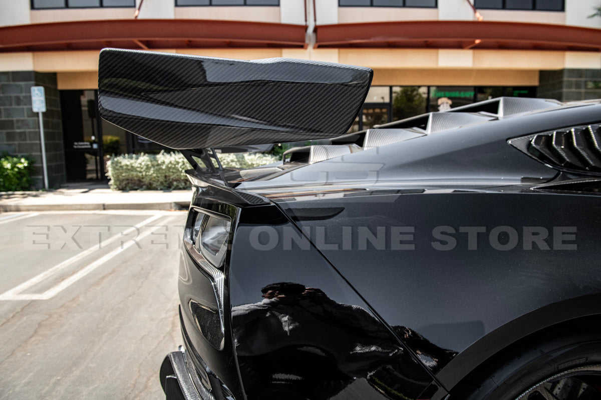 Corvette C7 ZR1 DRY Carbon Fiber Rear Wing Spoiler image 10