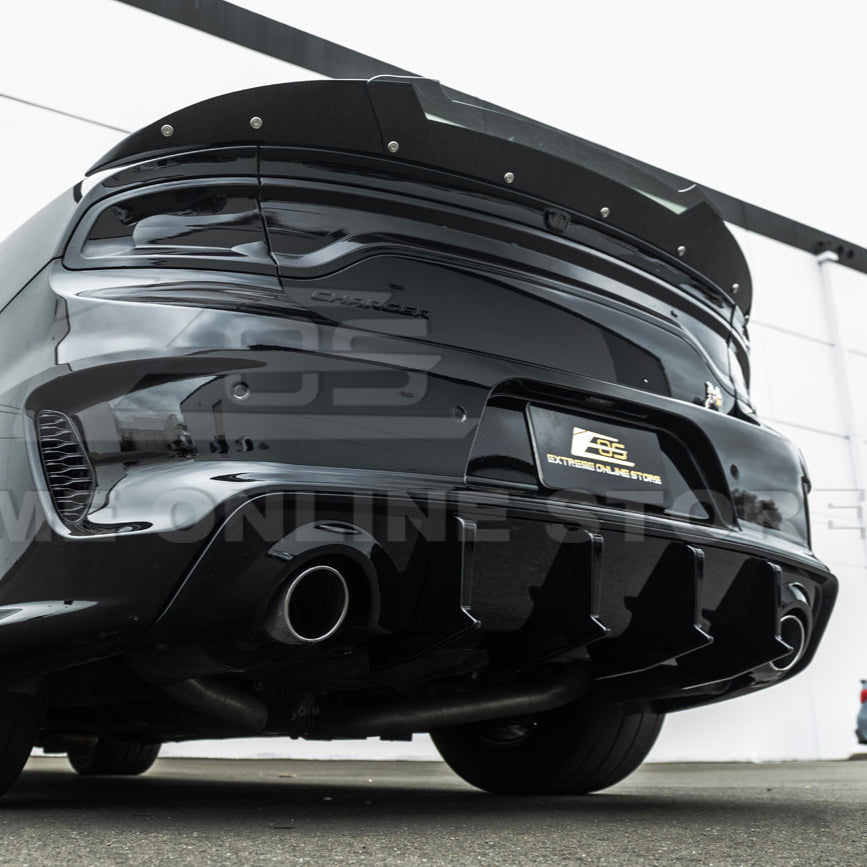 2020-Up Charger Widebody | SRT Rear Bumper Exhaust Diffuser image 32