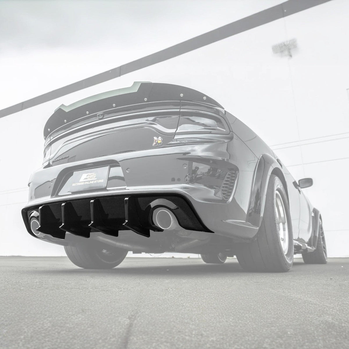 2020-Up Charger Widebody | SRT Rear Bumper Exhaust Diffuser image 26