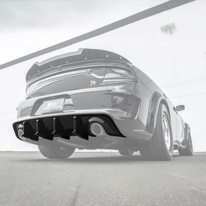 2020-Up Charger Widebody | SRT Rear Bumper Exhaust Diffuser image 26