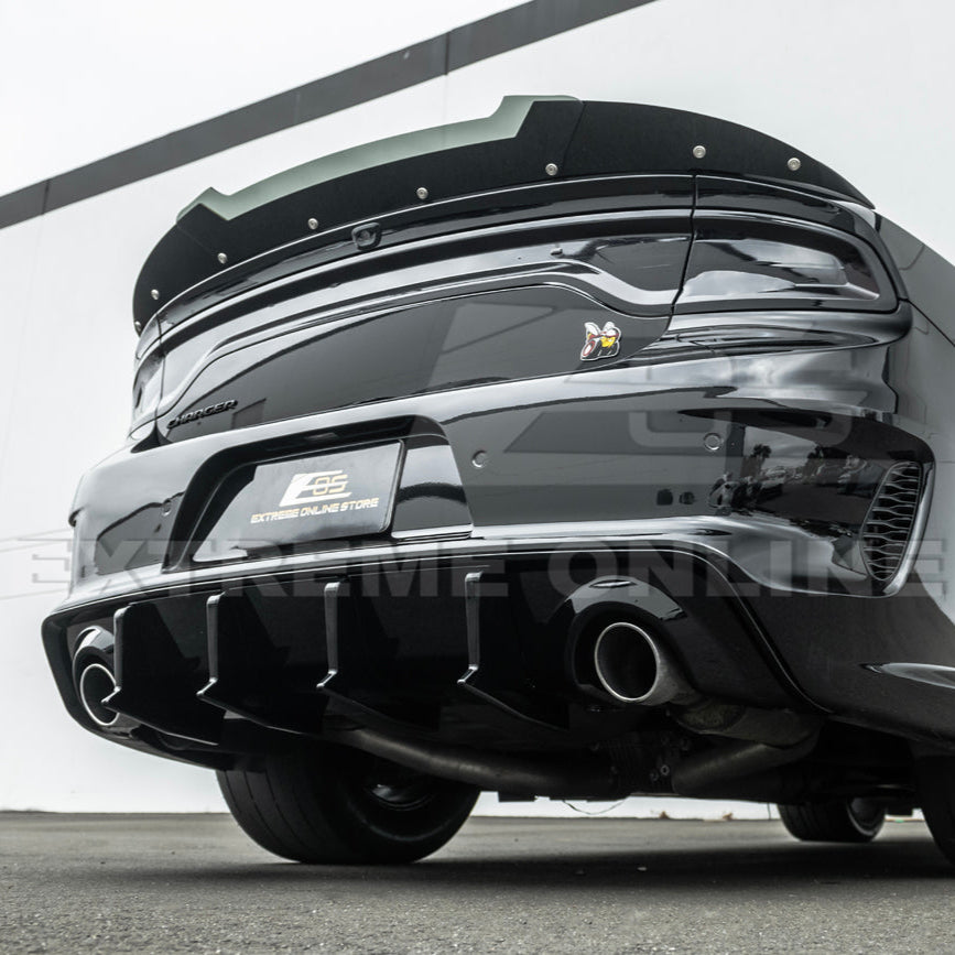 2020-Up Charger Widebody | SRT Rear Bumper Exhaust Diffuser image 34