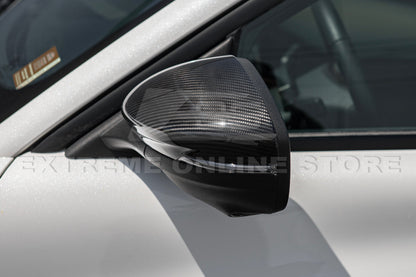 2021+ Ford Mustang Mach-E DRY CARBON FIBER Mirror Cap Cover image 6