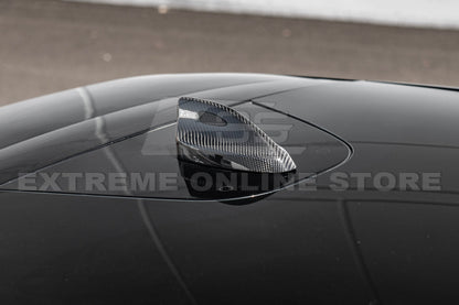 2021-23 Mustang Mach-E DRY Carbon Fiber Shark Fin Roof Antenna Cover image 3