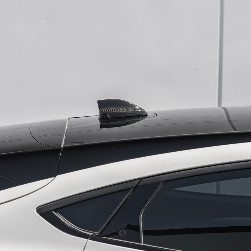 2021-23 Mustang Mach-E DRY Carbon Fiber Shark Fin Roof Antenna Cover image 2