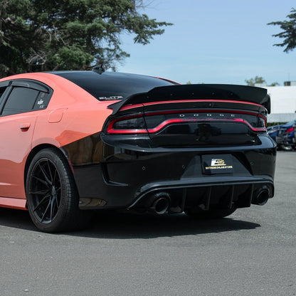 2015-23 Charger | SRT Redeye Style Rear Wing Wickerbill Spoiler image 5