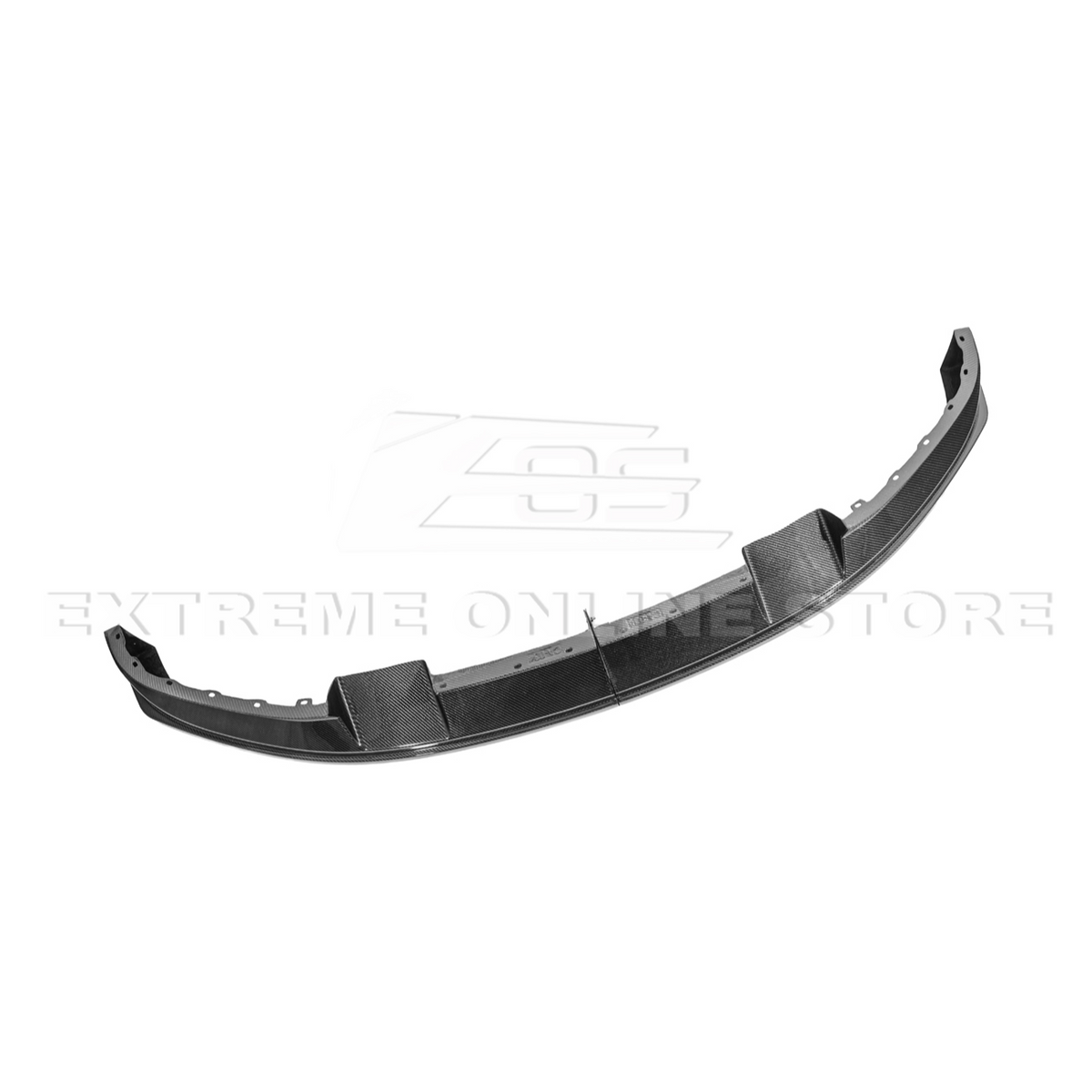 2021-Up Ford F-150 EOS Performance CARBON FIBER 2Pcs Front Bumper Lip Splitter image 26