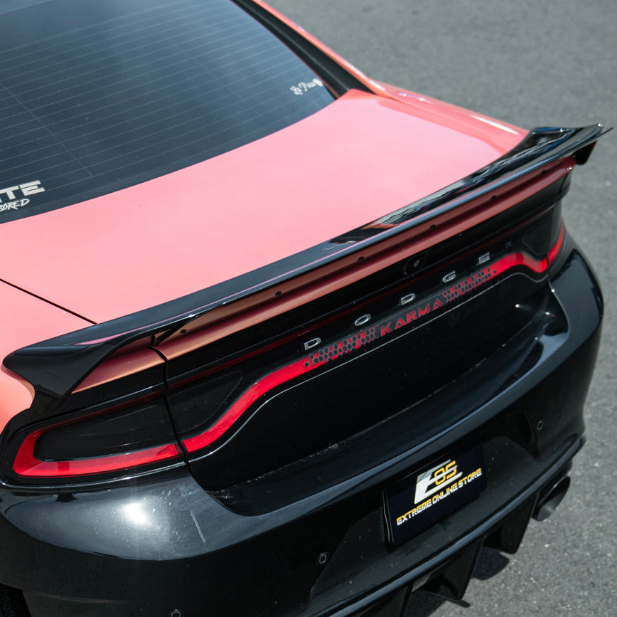 2015-23 Charger | SRT Redeye Style Rear Wing Wickerbill Spoiler image 10