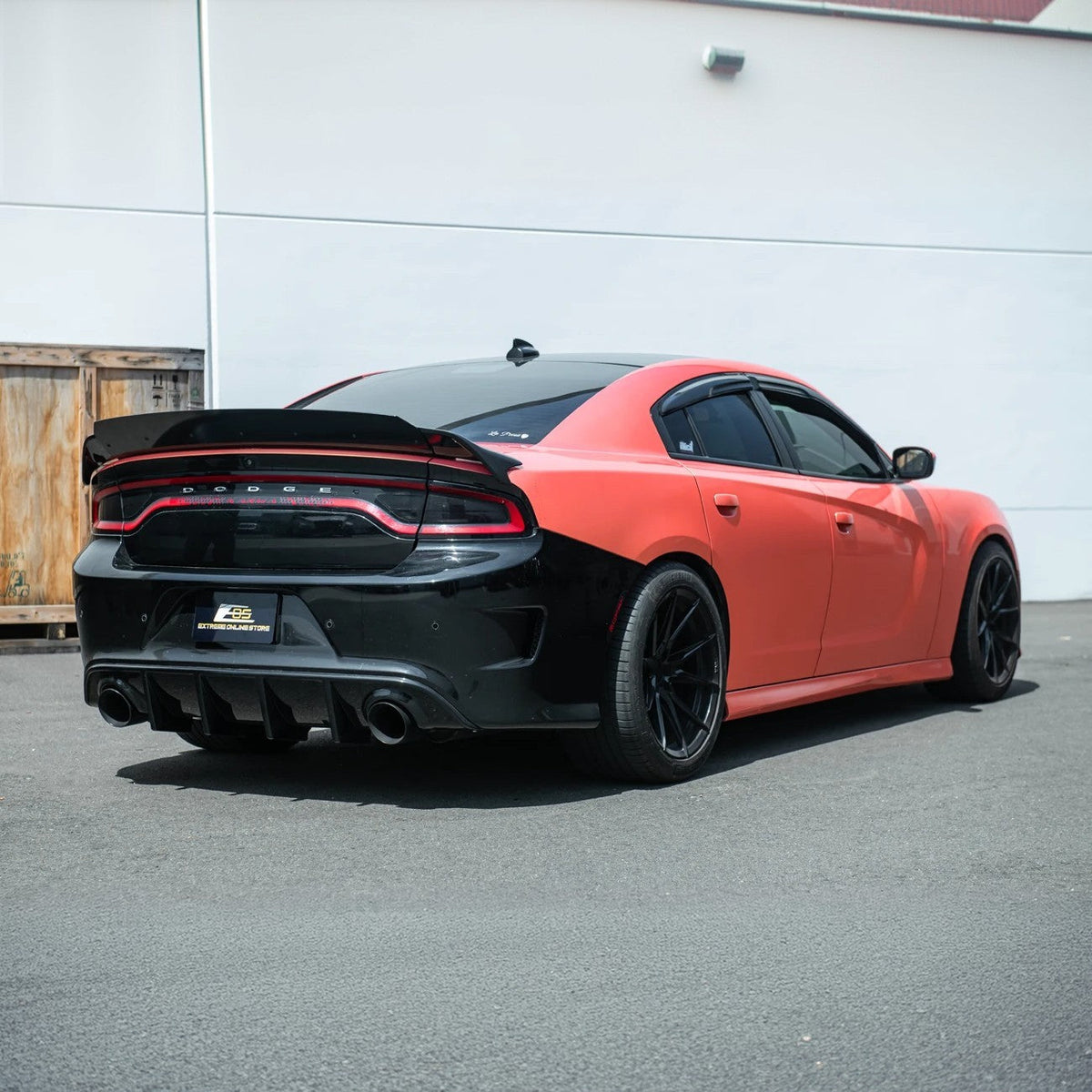 2015-23 Charger | SRT Redeye Style Rear Wing Wickerbill Spoiler image 8
