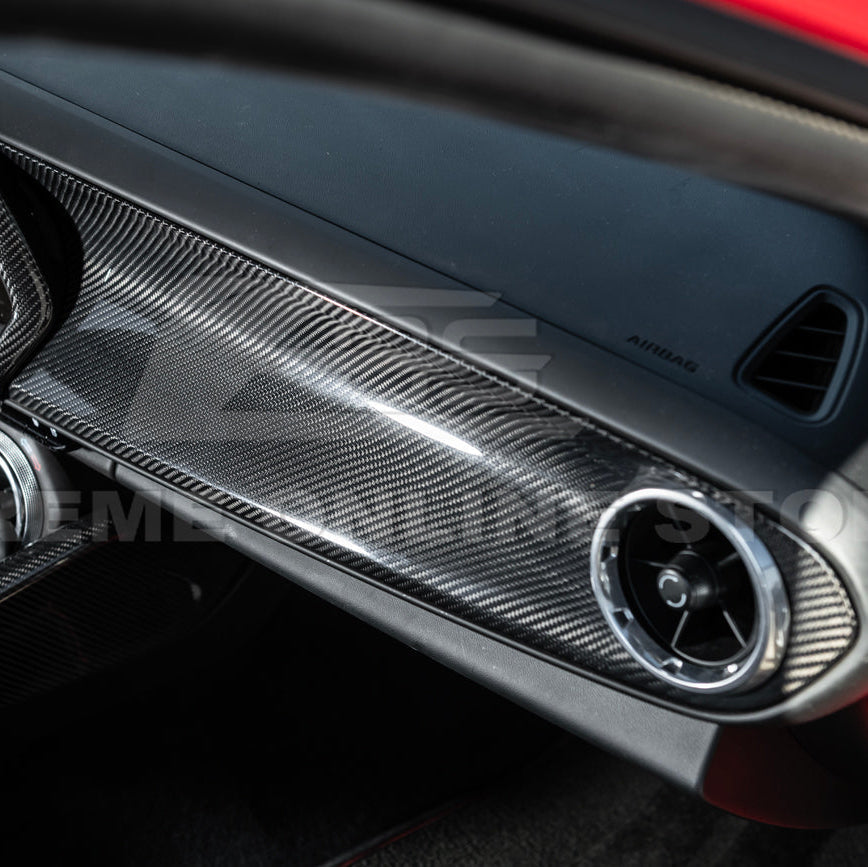 2016-24 Camaro Dry Carbon Fiber Dashboard Instrument Panel Cover Replacement image 9