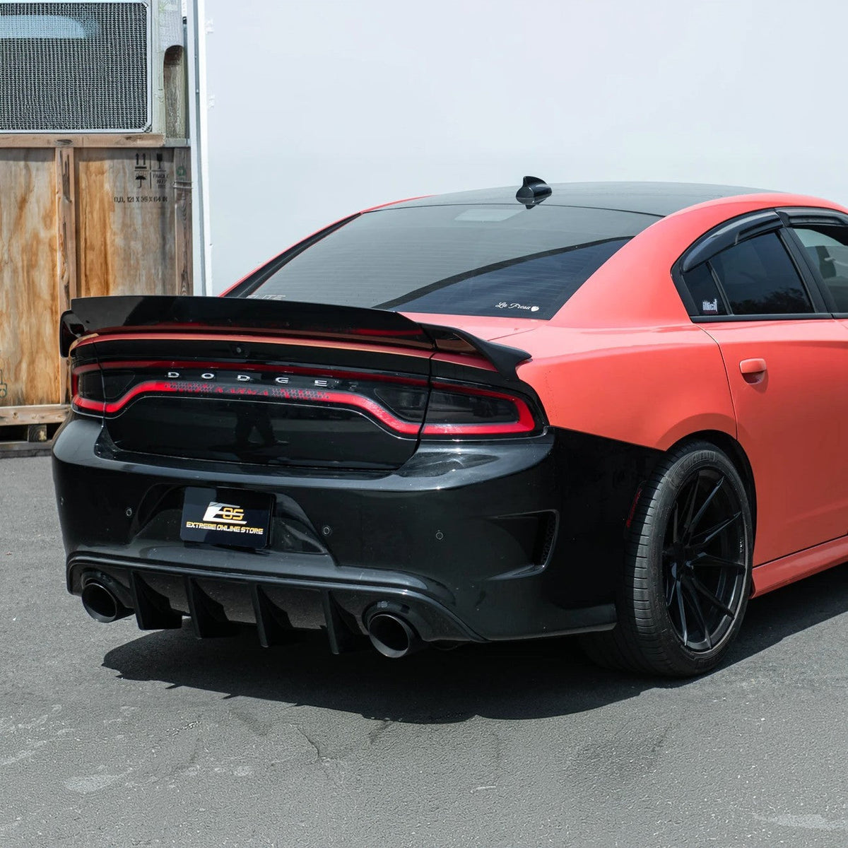 2015-23 Charger | SRT Redeye Style Rear Wing Wickerbill Spoiler image 9