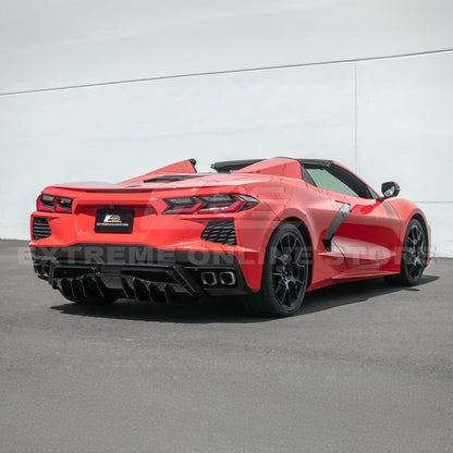 Corvette C8 Rear Bumper Add-On Diffuser Splitter Lip image 9
