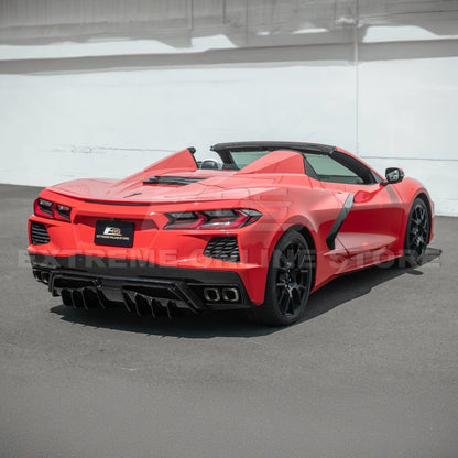 Corvette C8 Rear Bumper Add-On Diffuser Splitter Lip image 8