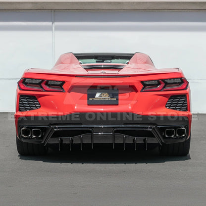 Corvette C8 Rear Bumper Add-On Diffuser Splitter Lip image 7