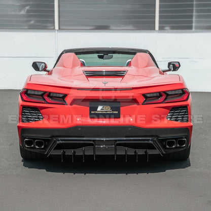 Corvette C8 Rear Bumper Add-On Diffuser Splitter Lip image 6