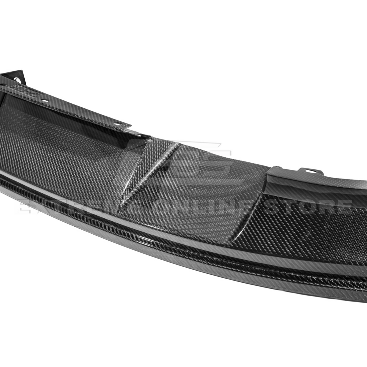 2021-Up Ford F-150 EOS Performance CARBON FIBER 2Pcs Front Bumper Lip Splitter image 30