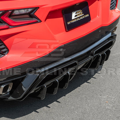 Corvette C8 Rear Bumper Add-On Diffuser Splitter Lip image 13