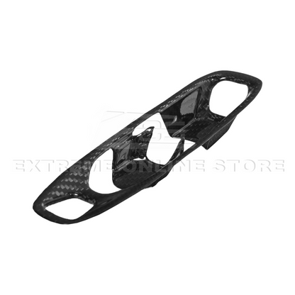 Corvette C8 DRY CARBON FIBER Gear Switch Control Panel Trim Cover Overlay image 14