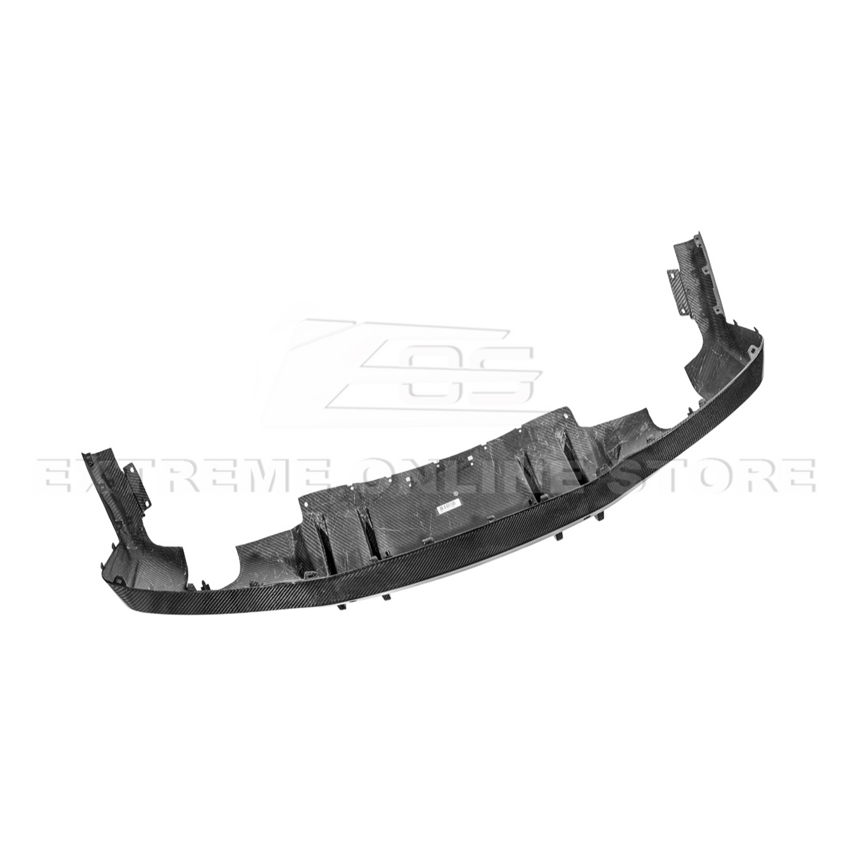 2024-Up Ford Mustang Performance V2 Carbon Fiber Rear Bumper Dual Tip Diffuser image 21