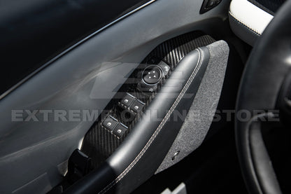 2021+ Ford Mustang Mach-E DRY Carbon Fiber Glass Lifting Cover Kit image 8