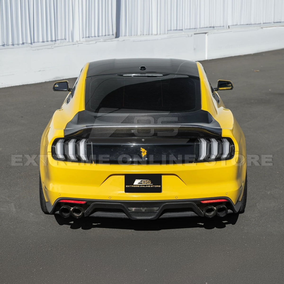 2015-23 Ford Mustang Super Snake Style Replacement Rear Trunk Lid image 7