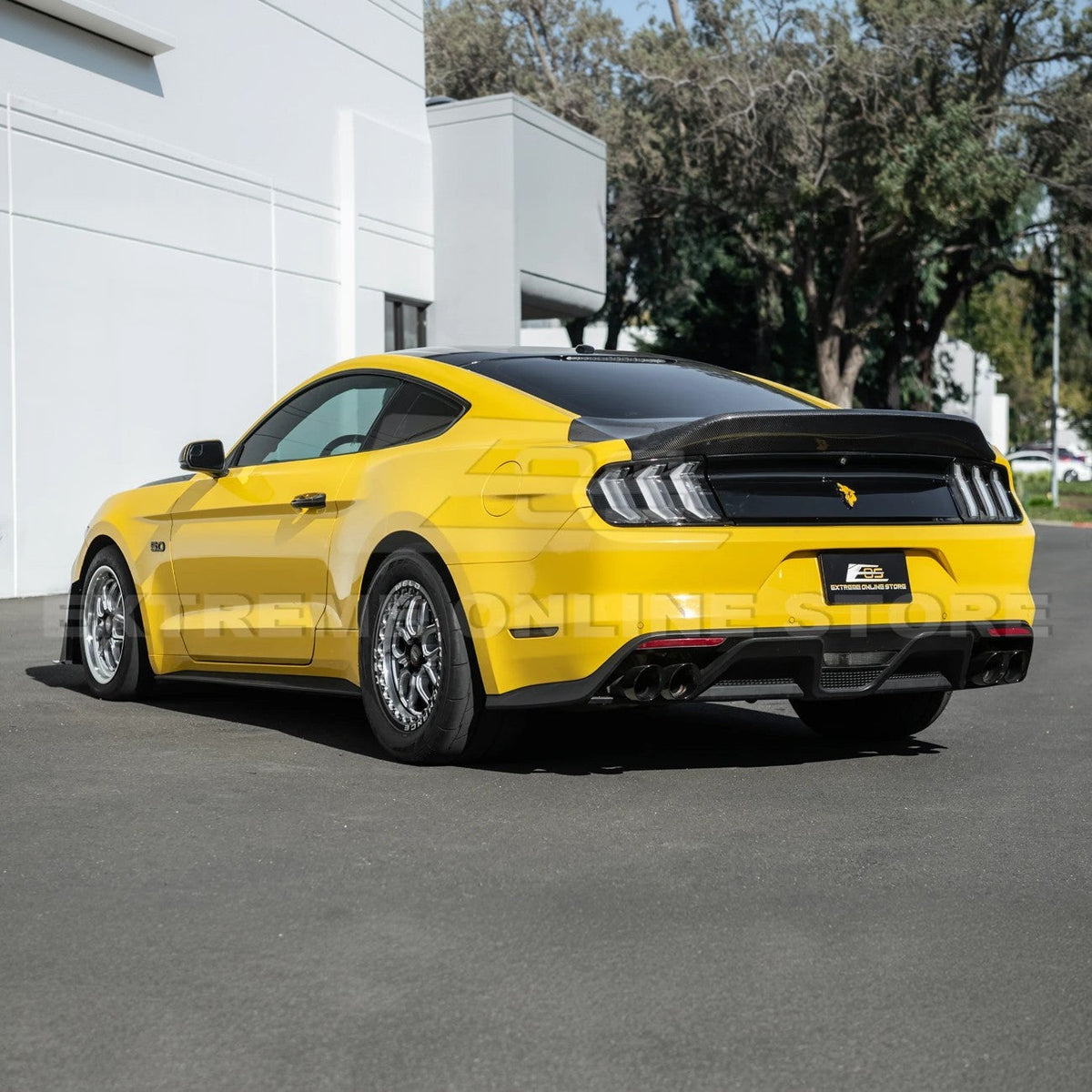 2015-23 Ford Mustang Super Snake Style Replacement Rear Trunk Lid image 4