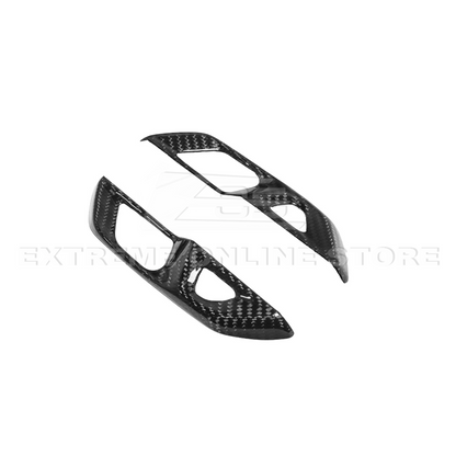 Corvette C8 DRY CARBON FIBER Door Control Button Cover image 11