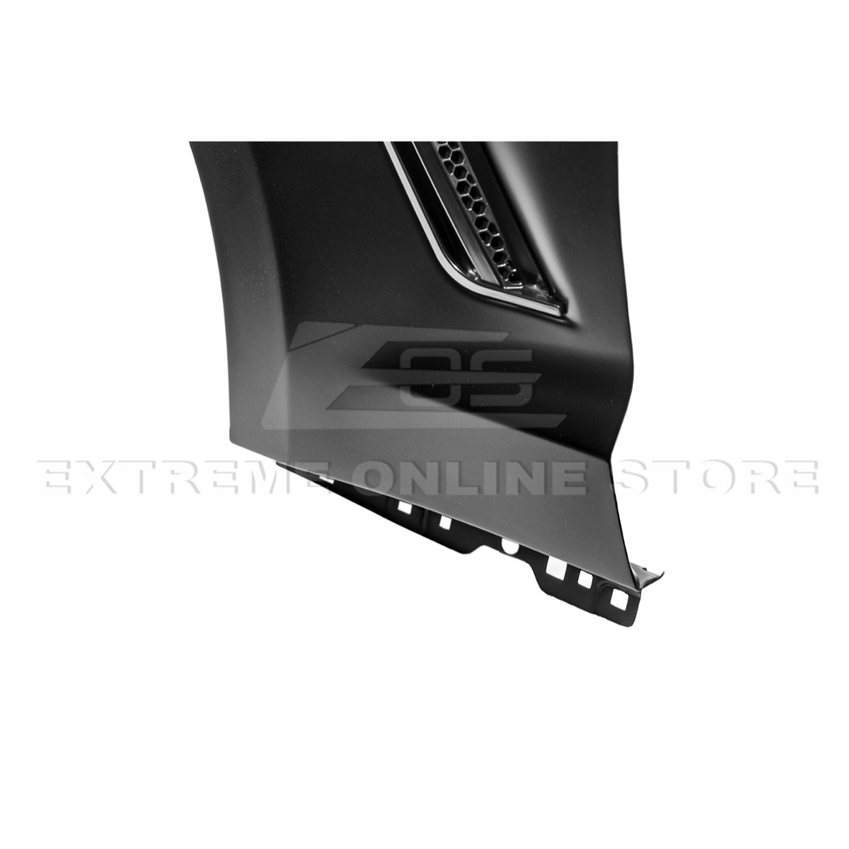 2018-23 Ford Mustang S550 | GTD Style Primed Black Front Side Vented Fenders image 28