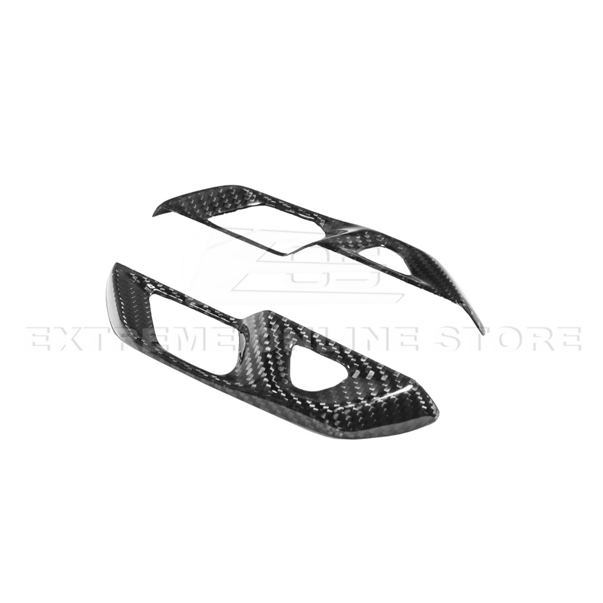 Corvette C8 DRY CARBON FIBER Door Control Button Cover image 12