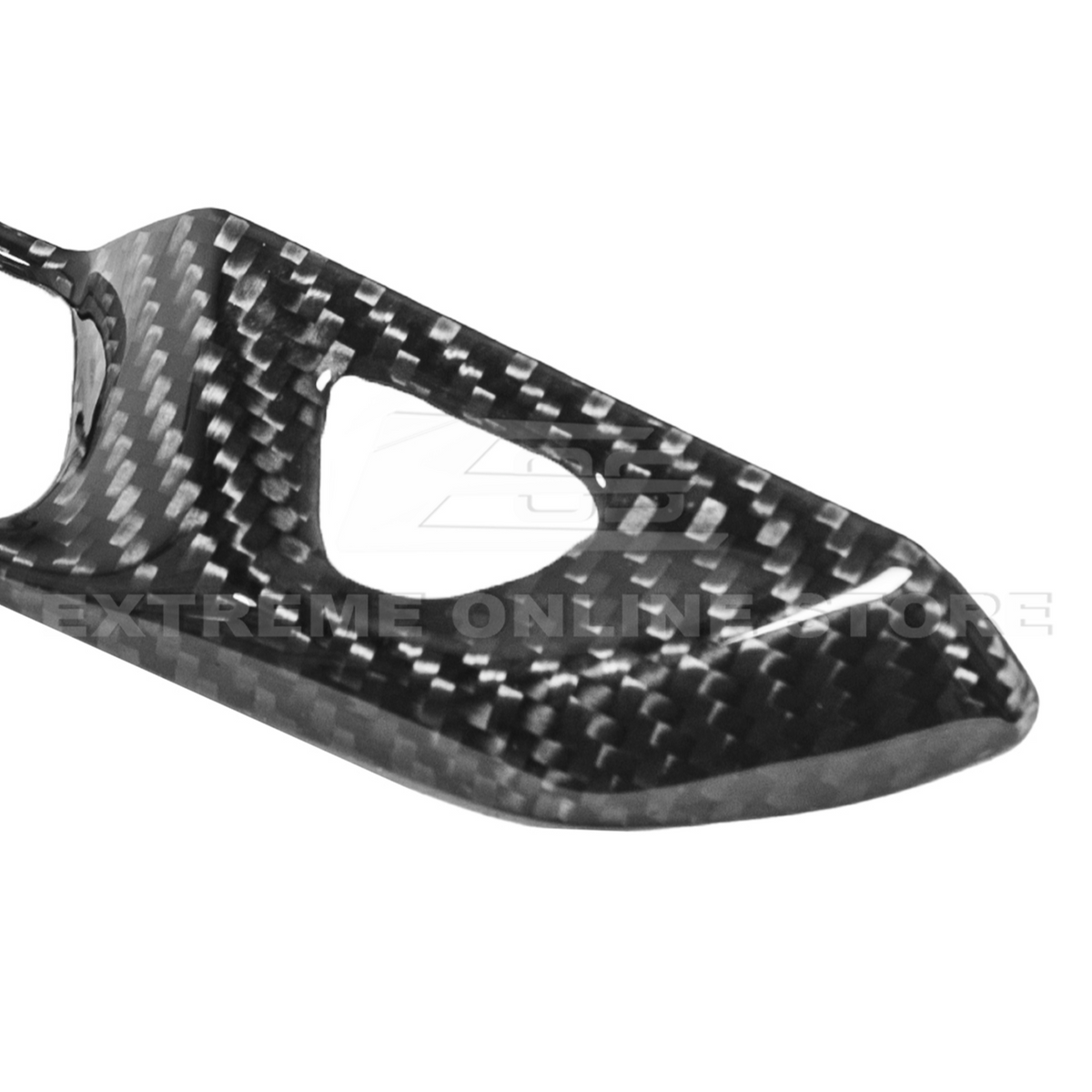 Corvette C8 DRY CARBON FIBER Door Control Button Cover image 14