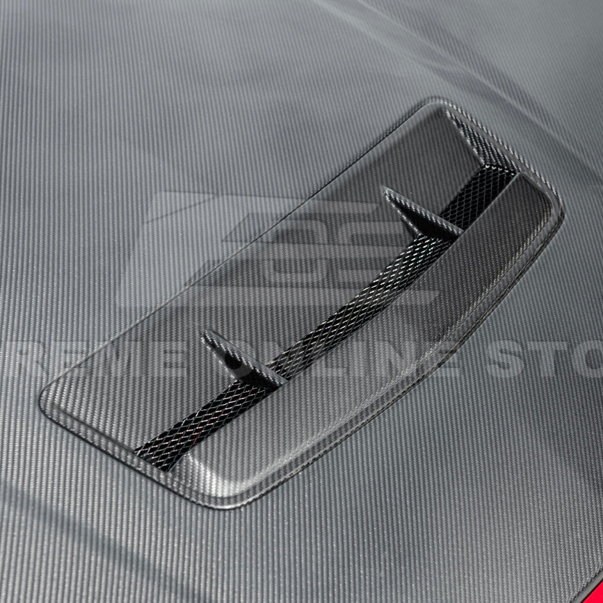2024-Up Ford Mustang Front Bumper Hood Vented Cover image 15