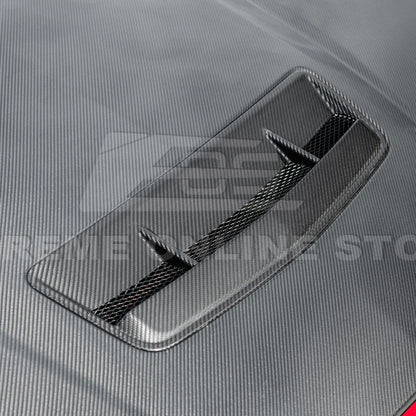 2024-Up Ford Mustang Front Bumper Hood Vented Cover image 15