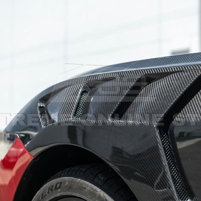 2024-Up Ford Mustang S650 GTD Style Carbon Fiber Front Side Vented Fenders image 10