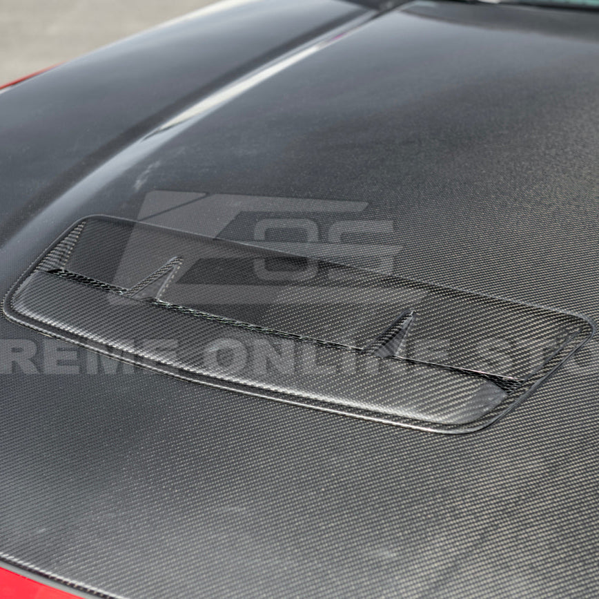 2024-Up Ford Mustang Front Bumper Hood Vented Cover image 16