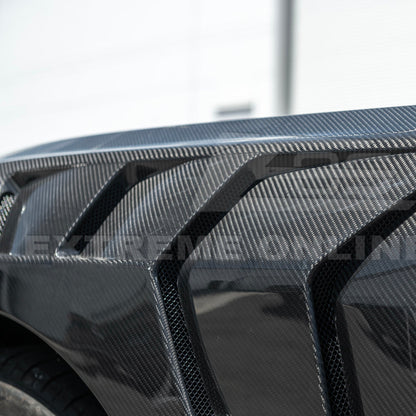 2024-Up Ford Mustang S650 GTD Style Carbon Fiber Front Side Vented Fenders image 11