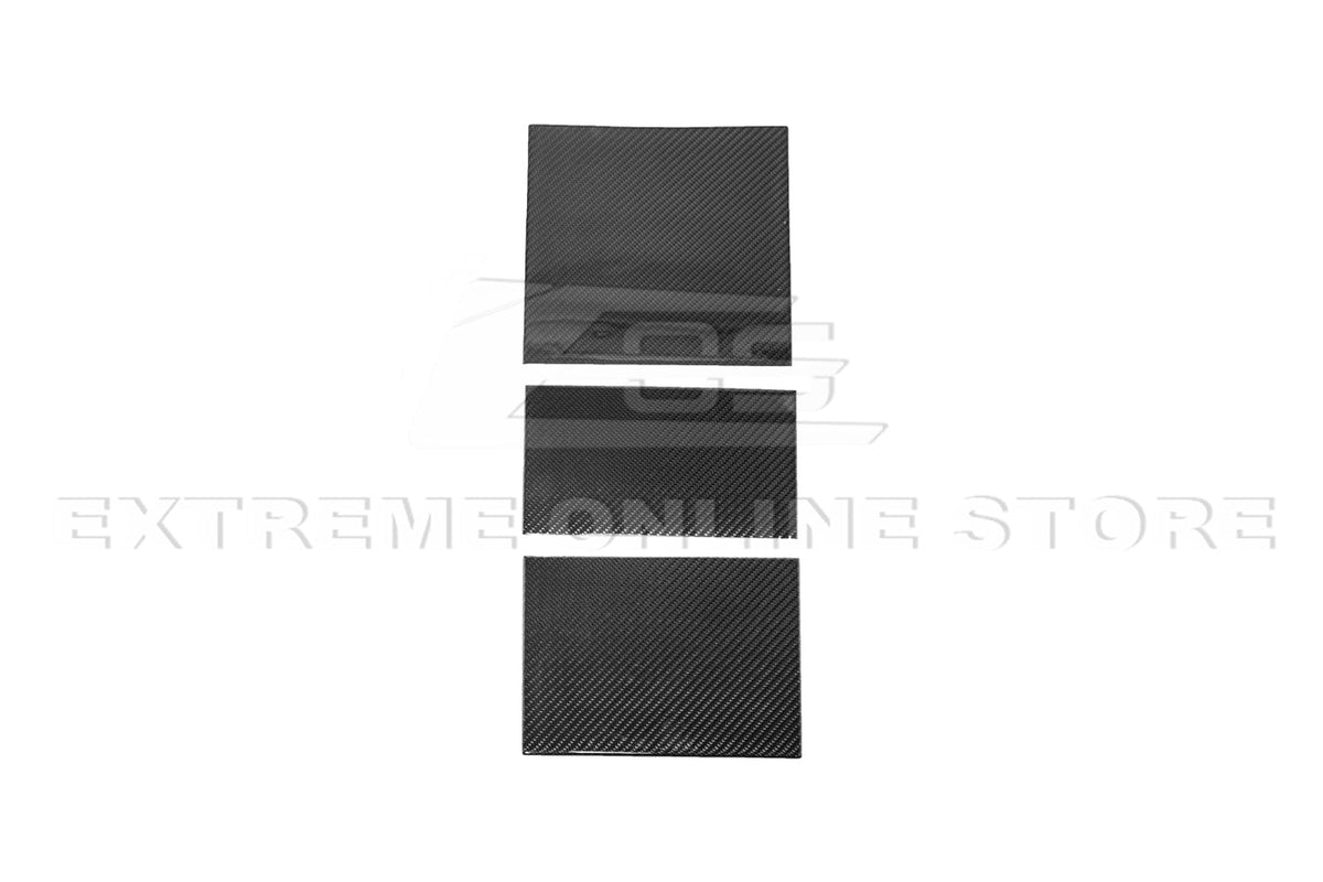 2024-Up Tesla Model 3, 2025-Up Model Y Carbon Fiber Interior Central Storage Box Cover image 11