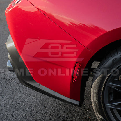 2024+ Ford Mustang V2 Package Carbon Fiber Rear Bumper Diffuser image 10