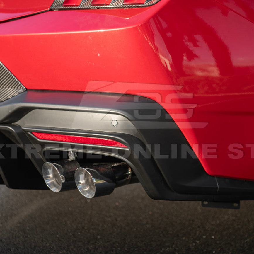 2024+ Ford Mustang V2 Package Carbon Fiber Rear Bumper Diffuser image 11